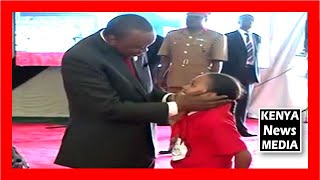 Watch Uhuru Kenyatta dancing at the Kenya Red Cross Societys 50th Anniversary [upl. by Mitchel]