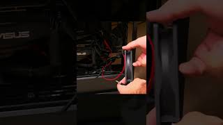 How to Move PC Case Fan Inside to be Closer to Components 2 [upl. by Thora865]