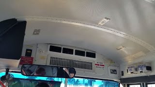 Miami Dade District School Bus BlueBird Vision 2013 AM route 32142 of my field trip [upl. by Ayahs]