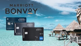 BONVOY Marriott Bonvoy Credit Cards  Which to get [upl. by Adnoryt481]