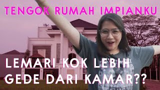 TENGOK RUMAH IMPIANKU 90 HAMPIR JADI  DIARY PRILY [upl. by Lipcombe]