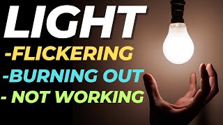 Lights Flickering Burning Out Quick How to Fix it [upl. by Ardnovahs315]