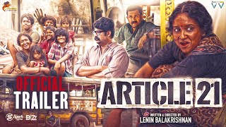 Article 21 Official Trailer  Lenin Balakrishnan  Lena  Joju George  Aju Varghese [upl. by Anelrahs]