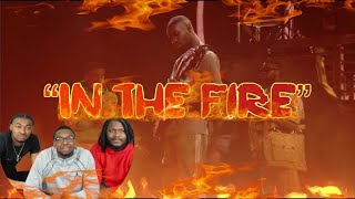 AMERICANS REACT TO Dave  In The Fire ft Giggs Ghetts Meekz amp Fredo Live at The BRITs 2022 [upl. by Feldt]