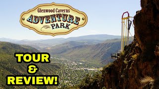 Glenwood Caverns Adventure Park Rides  Attractions Tour Review amp POVs 2020 [upl. by Domela267]