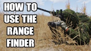 Arma 3 Beginners Guide How To Use The Range Finder To Find Distance amp Zero Sniper Scope Sights [upl. by Avlem]