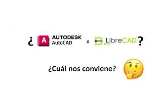 ¿LibreCAD o AutoCAD [upl. by Eada]