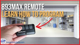 893MAX Liftmaster Remote Program  Determine if its compatible with your opener amp how to program [upl. by Nauqad]