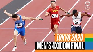 🏃‍♂️ Mens 4x100m Final  Tokyo Replays [upl. by Hali570]