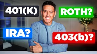 FINANCIAL ADVISOR Explains Retirement Plans for Beginners 401k IRA Roth 401kIRA 403b 2024 [upl. by Creigh]