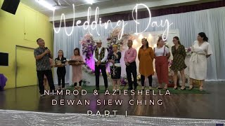 Wedding Nimrod amp Azieshella  Dewan Siew Ching Lahad Datu16Sept24Part I [upl. by Lorrad]