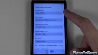 How To Set Up Email On Windows Phone [upl. by Dumanian]