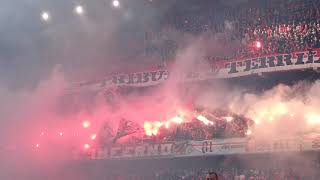 RSCL  Charleroi 29092019 Tifo Ultras Inferno 2 [upl. by Mirisola]