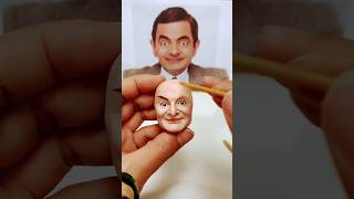 Clay Artisan JAY ：Clay Art Tribute to Mr BeanClay Sculpture [upl. by Cowley]