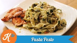 Resep Pasta Pesto Pasta Pesto Recipe Video  STANLEY MARCELLIUS [upl. by Enyawal]