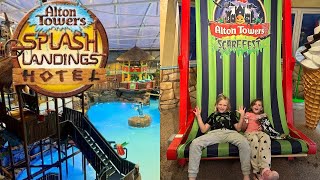 Splash Landings Alton Towers Waterpark Oct half term 2023 [upl. by Marentic]