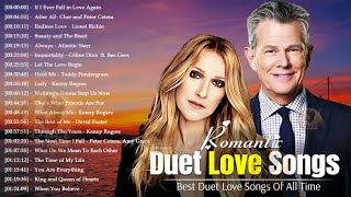 David Foster James Ingram Celine Dion Kenny Rogers  Best Duet Love Songs Male And Female Ever [upl. by Jessa437]