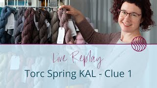 Knitting Saddle Shoulders and The Upper Body  Torc Spring Knitalong Clue 1 [upl. by Nimesh83]