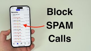 How to Block ALL Spam and Robocalls on iPhone [upl. by Elicec767]