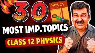 30 Most Important Topics of Class 12 Physics for 2025🔥 important topics of Class 12 Physics 2025 🎯 [upl. by Panthea]