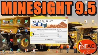 Instalación del Software MineSight 95  INFACI [upl. by Julian]