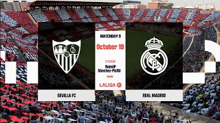 EA Sports FC 24 Sevilla vs Real Madrid La Liga PS4 slim [upl. by Queenie]