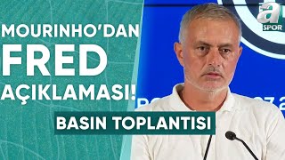 Fenerbahçe 21 Lugano Jose Mourinho Maç Basın Toplantısı  A Spor  Şampiyonlar Ligi Özel [upl. by Leno]