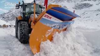 Steyr Traktoren im Winterdienst  German [upl. by Ellehsar716]