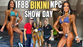 Bikini Show Day  NPC amp IFBB Bikini  One Day Out [upl. by Lenrad308]