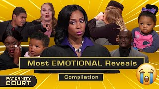 Paternity Courts Most EMOTIONAL Reveals Pt I  25Minute Compilation  Paternity Court [upl. by Westney373]