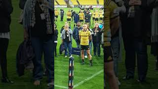 Hurricanes v Highlanders March 25th 2018  HAKA for TJ Perenara 100th Game [upl. by Anitnatsnoc]