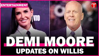 Bruce Willis Health Update Demi Moore Reveals quotStable Placequot Amid Dementia Battle [upl. by Damal]