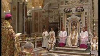 Montecassino Il Papa in Abbazia prima parte [upl. by Barbour720]