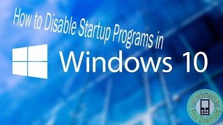 How to Disable Startup Programs in Windows 10 very fast [upl. by Caro]