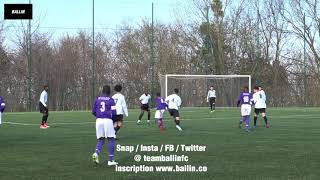 2018 03 24 U15 REGIONAL 2 LES LILAS vs RACING 92 [upl. by Enelyw]