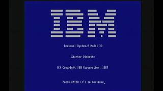 Creating a Starter Option or Reference Diskette for an IBM PS2 [upl. by Engedi]