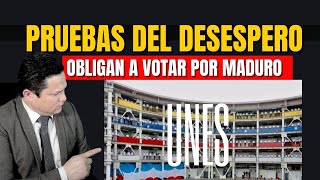 ESTUDIANTES DE LA UNES SE AMOTINAN PORQUE LOS OBLIGABAN A VOTAR POR MADURO [upl. by Delilah716]