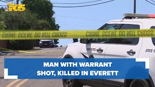 One killed in Everett after shootout with police [upl. by Zilada]