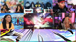 ROGER VS WHITEBEARD CLASH  ONE PIECE EP 965  REACTION MASHUP [upl. by Neffirg]