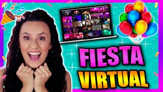 8 IDEAS para FIESTAS VIRTUALES💖Las MEJORES ¡APLICACIONES y JUEGOS para tu CELEBRACIÓN 🎉100prekool [upl. by Ahsinnod6]