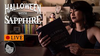 HALLOWEEN LIVE SPECIAL  Stories With Sapphire LIVE  Scary Story Time [upl. by Amye]