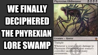 We finally deciphered the Phyrexian Swamp Lore and wrote the first Phyrexian Sol Ring [upl. by Dorelle262]