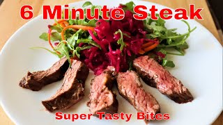 6 Minute Steak  Easy Skirt Steak Recipe [upl. by Nixie]