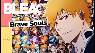 ICHIGO BIG TIER LIST BEST UNITS in Bleach Brave Souls All Kurosaki Ichigo Forms TOP 10 Ranking [upl. by Horace826]