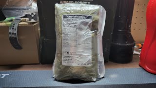 VEGETARIAN CIVILIAN MRE REVIEW [upl. by Annaiel564]