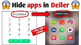 How To Hide Apps on Android 2021 No Root  Dialer Vault hide app  how to hide apps and videos [upl. by Oderfodog469]