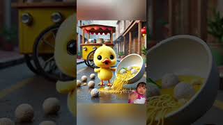 Bebek bersedih bakso nya tumpah bebek ayam birds ibu viralvideo animasi shots cartoon [upl. by Ardekan816]