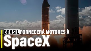 Brasileiros fornecerão motores à SpaceX [upl. by Aseret]