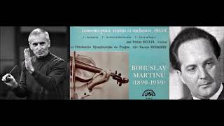 Martinu quotViolin Concerto No 2quot Bruno Belcik [upl. by Aigroeg107]