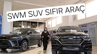 SWM SUV  SWM GO1 ve SWM G01F 2024  SIFIR SWM FİYATLARI [upl. by Natsuj]